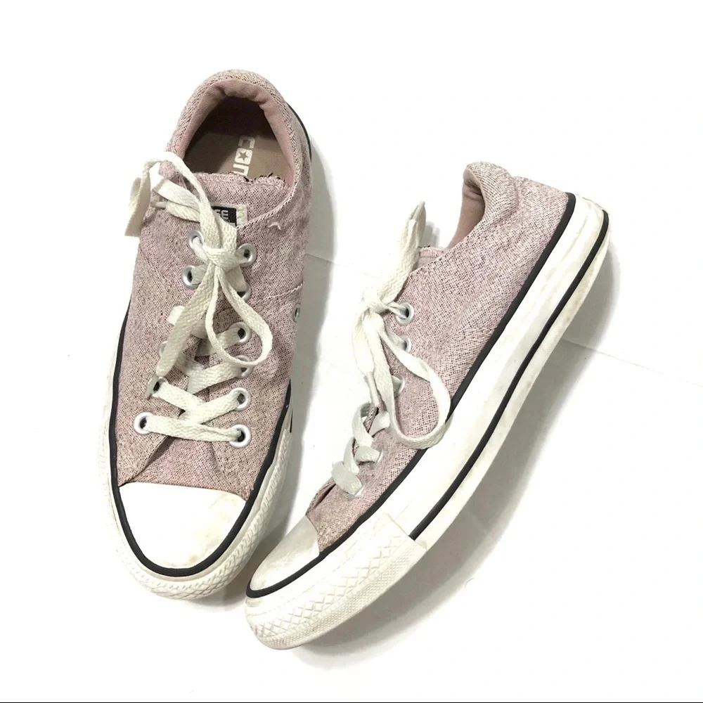 Converse Pink Sneakers Sz 6.5 Low Top Women’s